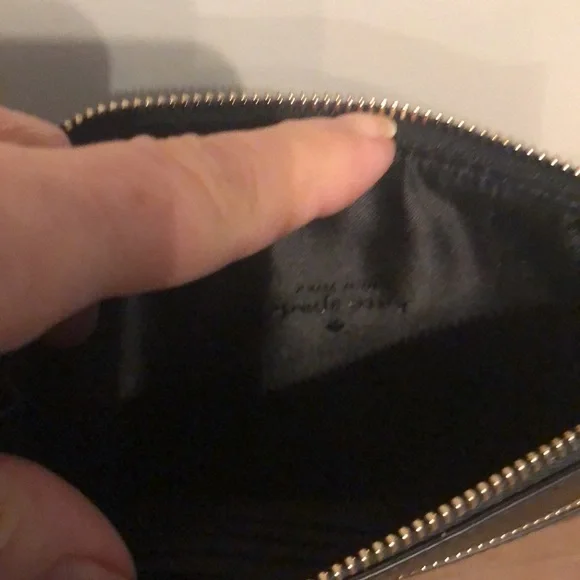 Kate Spade Black Zip Wallet - Picture 5 of 7